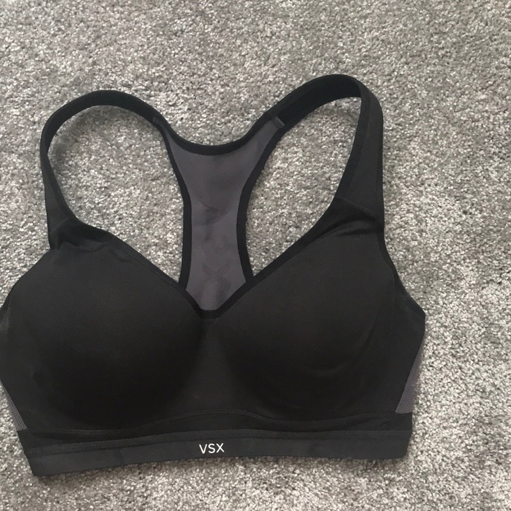 Black Sports bra, VSX